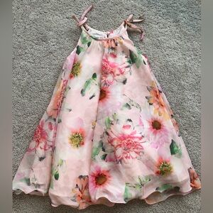 Cute floral girls dress